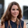 Kate Middleton lors de leur arrivée sur l'île de Marau dans l'archipel des Iles Salomon le 17 septembre 2012
