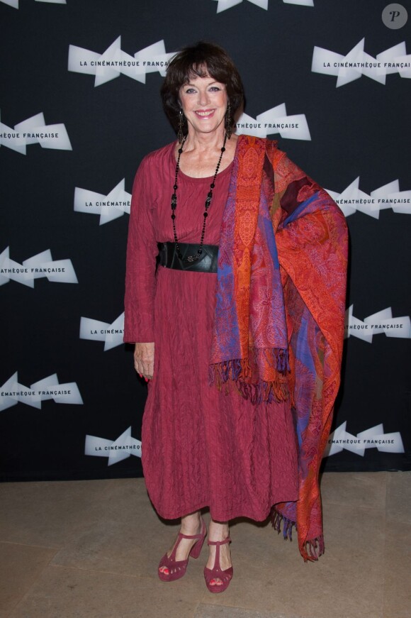 Anny Duperey lors de la présentation de Vous n'avez encore rien vu à la Cinematheque Francaise de Paris, le 17 septembre 2012.