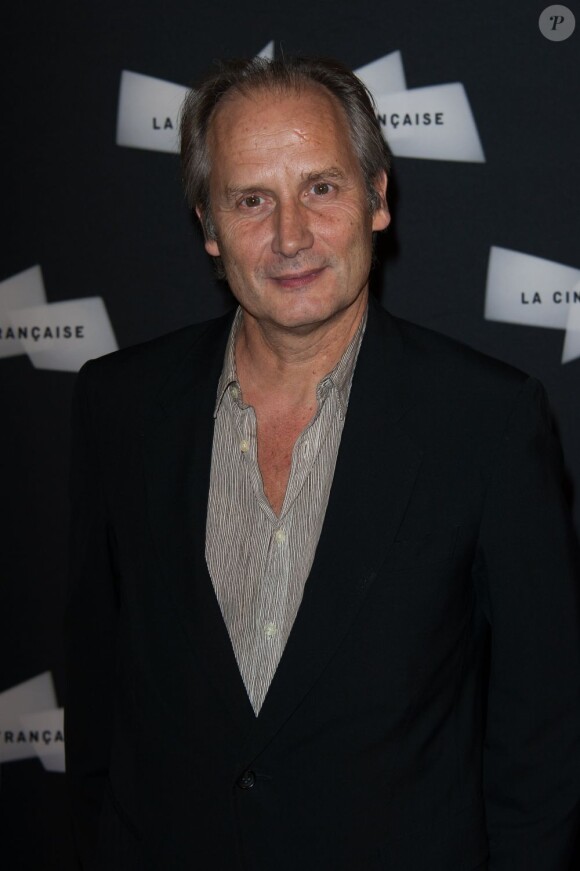 Hippolyte Girardot lors de la présentation de Vous n'avez encore rien vu à la Cinematheque Francaise de Paris, le 17 septembre 2012.