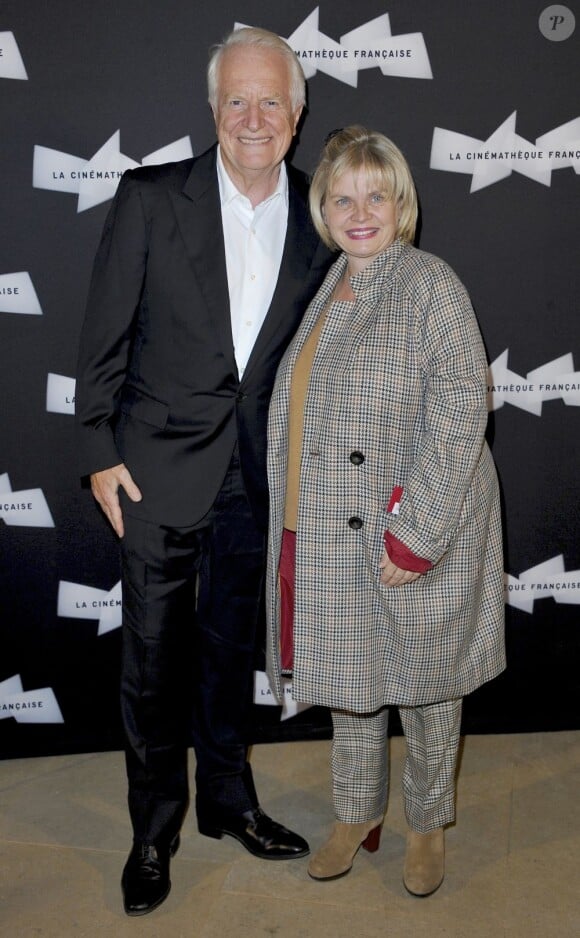 Isabelle Nanty et André Dussolier lors de la présentation de Vous n'avez encore rien vu à la Cinematheque Francaise de Paris, le 17 septembre 2012.