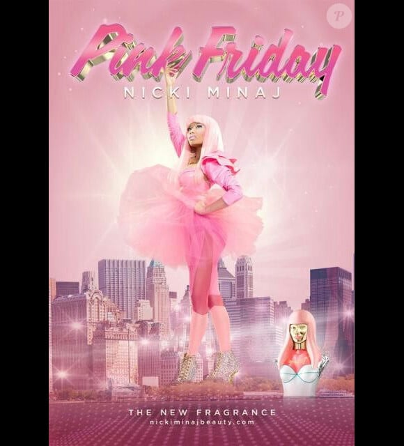 Le premier parfum de Nicki Minaj nommé Pink Friday est déjà disponible.
