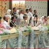 Vidéo du banquet du mariage de la princesse Hajah Hafizah Sururul Bolkiah, fille du sultan de Brunei, et Pengiran Anak Haji Muhd Ruzaini Pengiran Dr Haji Mohd Yakub, le 23 septembre 2012.