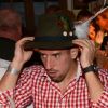 Franck Ribery tente un nouveau style lors de l'Oktoberfest de Munich le 23 septembre 2012