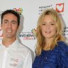 Tanguy De Lamotte et Virginie Efira à la conférence de presse organisée par Initiatives Coeur et Mécénat Chirurgie Cardiaque à Paris, le 24 septembre 2012.