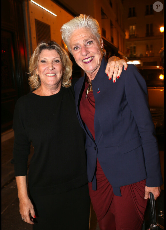 EXCLU : Anna Carlota et Catherine Euvrard lors de l'ouverture du nouvel institut de beauté Miss Carlota dans le quartier Saint-Germain des prés à Paris le 24 Septembre 2012.