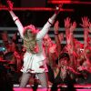 Madonna déchaînée lors de son concert du MDNA Tour au Yankee Stadium de New York le 6 septembre 2012