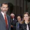 La princesse Letizia et Felipe d'Espagne à Cadix, le 26 septembre 2012.