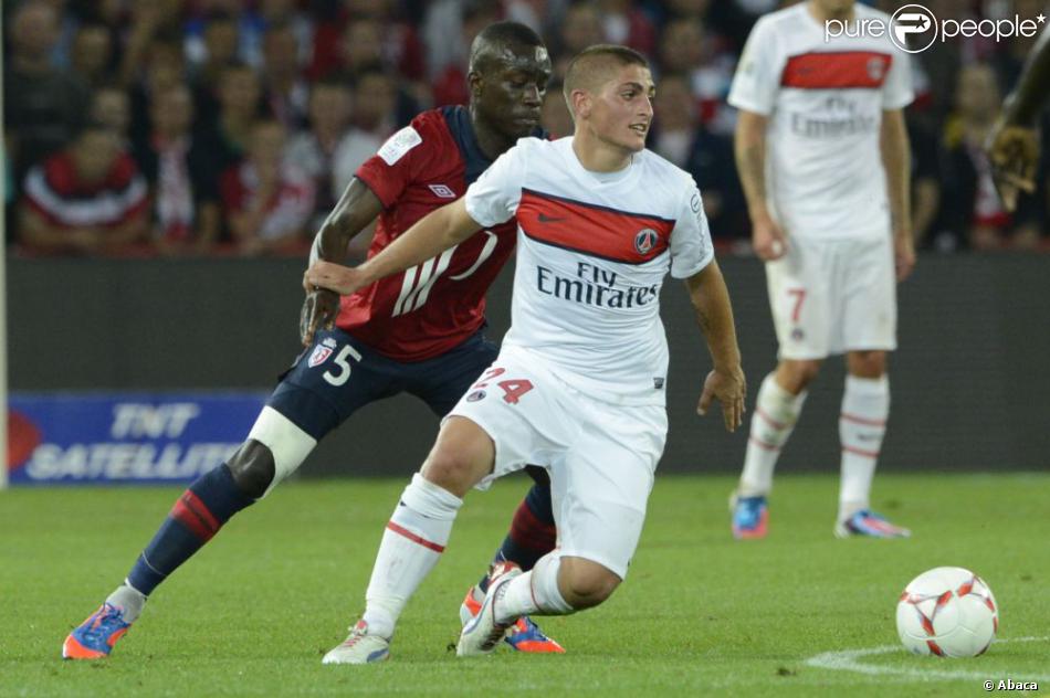 Marco Verratti Lors Du Match Entre Le Losc Et Le Paris Saint Germain à Lille Le 2 Septembre 2012 