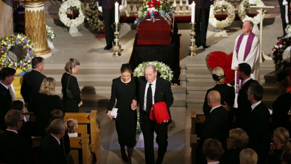 Obsèques princesse Ragnhild : Victoria de Suède auprès des royaux de Norvège