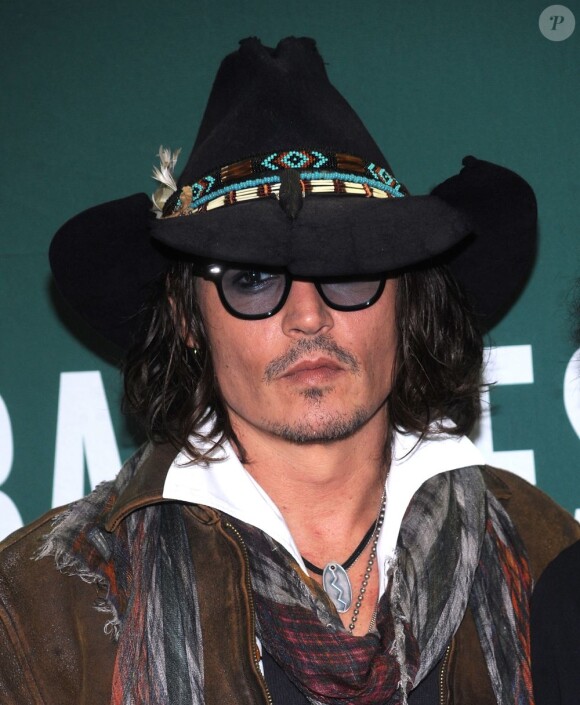 Johnny Depp en septembre 2012.