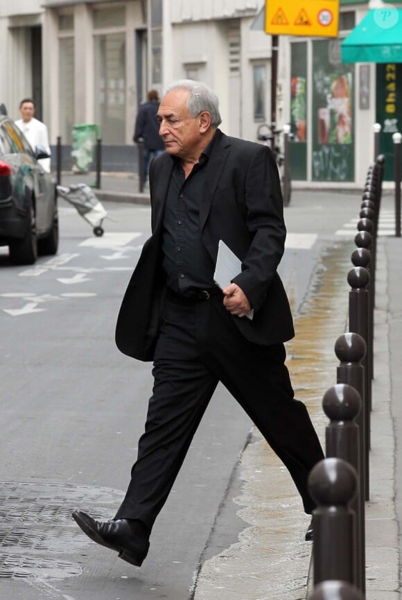Dominique Strauss-Kahn à Paris, le 20 septembre 2011.