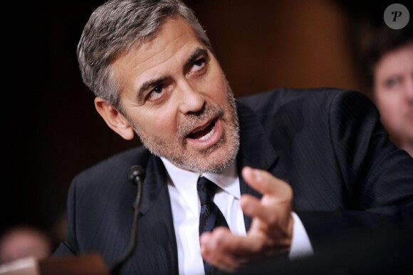 George Clooney en mars 2012.