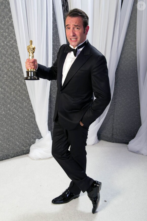 Jean Dujardin oscarisé en février 2012.