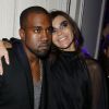 Carine Roitfeld et Kanye West lors de la soirée de Carine Roitfeld et MAC organisée à paris le 2 octobre 2012