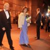 La princesse Madeleine de Suède, le roi Carl XVI Gustaf et la reine Silvia au Mandarin Imperial de New York le 3 octobre 2012 pour le gala du sommet environnemental From Fark To Fork.
