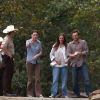 Julia Roberts et Ewan McGregor sur le tournage de August: Osage County, à Bartlesville, le 4 octobre 2012.