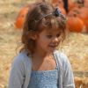Jessica Alba se rend à la célèbre ferme aux citrouilles 'Mr. Bones Pumpkin Patch' avec son mari Cash Warren et leurs filles Honor et Haven à West Hollywood, le 6 Octobre 2012.
