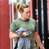 Hilary Duff en tenue de sport pour aller à son cours de gym à Los Angeles le 8 octobre 2012.