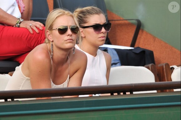 Lindsey Vonn à Roland-Garros le 2 juin 2012