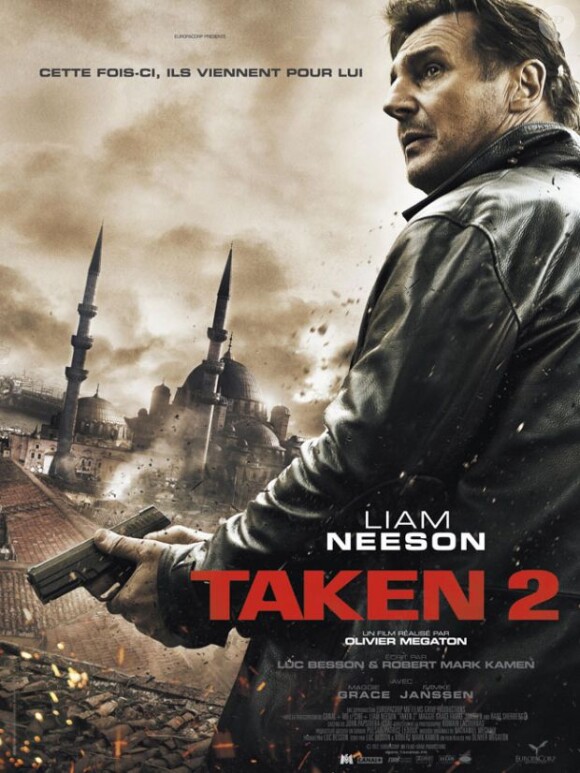 Affiche du film Taken 2 avec Liam Neeson
