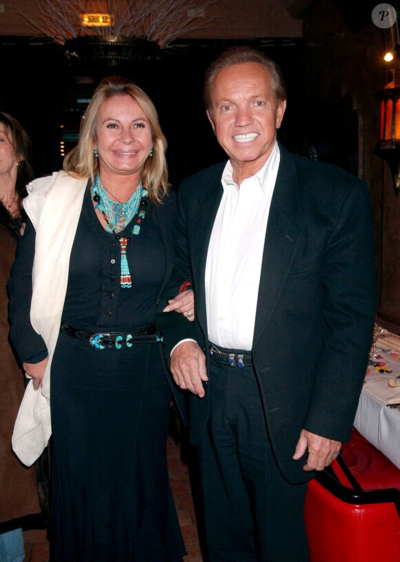 Frank Alamo et sa femme Claudy à Paris, le 1er décembre 2005.