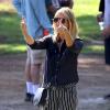 Heidi Klum, première suuportrice de son fils Henry. Brentwood, le 13 octobre 2012.