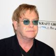 Elton John au 11e gala annuel  An Enduring Vision  de la Elton John Aids Foundation contre le Sida, à New York, le 15 octobre 2012.