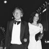 Sylvia Kristel et son premier mari Hugo Claus, père de son fils Arthur, au Festival de Cannes en 1976.
