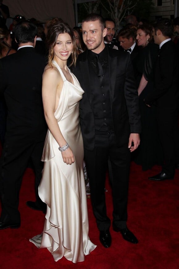 Jessica Biel et Justin Timberlake, unis, en mai 2010 à New York
