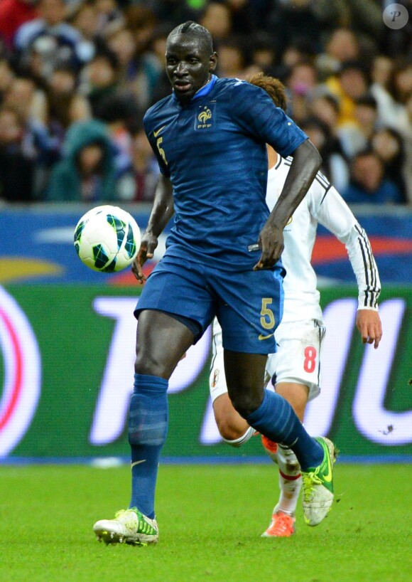 Mamadou Sakho au Stade de France à Saint-Denis le 12 octobre 2012