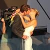 Natalie Portman et Michael Fassbender mariés dans le nouveau film mystérieux de Terrence Malick ? À Austin, Texas, le 19 octobre 2012.
