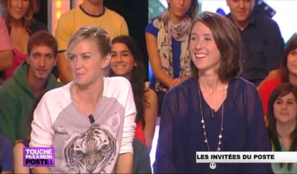 Enora Malagré et Alexia Laroche-Joubert (émission du lundi 22 octobre 2012 sur D8).