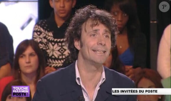 Christophe Carrière dans Touche pas à mon poste (émission du lundi 22 octobre 2012 sur D8).