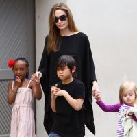 Angelina Jolie : Ses enfants Pax et Zahara jouent dans son film Maleficient