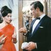 Eunice Gayson et Sean Connery dans James Bond contre le Dr. No en 1962