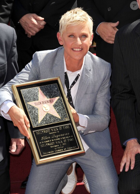 Ellen DeGeneres à Los Angeles le 4 septembre 2012.