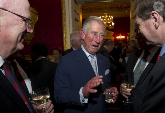 Le prince Charles et la duchesse Camilla donnaient une réception au Palais St James à Londres le 24 octobre 2012 à l'occasion de leur tournée prochaine (en novembre) en Océanie. Kylie Minogue y a chanté.