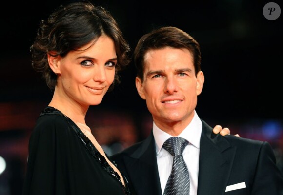 Tom Cruise et Katie Holmes le 20 janvier 2009 à Berlin.