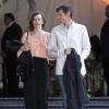 Milla Jovovich et son mari Paul W.S. Anderson à la 9e soirée annuelle Vogue CFDA Fashion Fund au Château Marmont à Hollywood, le 25 octobre 2012.