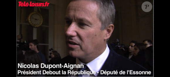 Nicolas Dupont-Aignan donne son avis sur la reconversion de son ancienne collègue Roselyne Bachelot - Sujet de Télé Loisirs