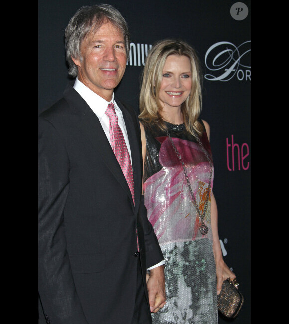 Michelle Pfeiffer et David E. Kelley à la Pink Party, 8ème soirée annuelle au profit du "Cedars-Sinai Women's Cancer Program" à Santa Monica, le 27 Octobre 2012