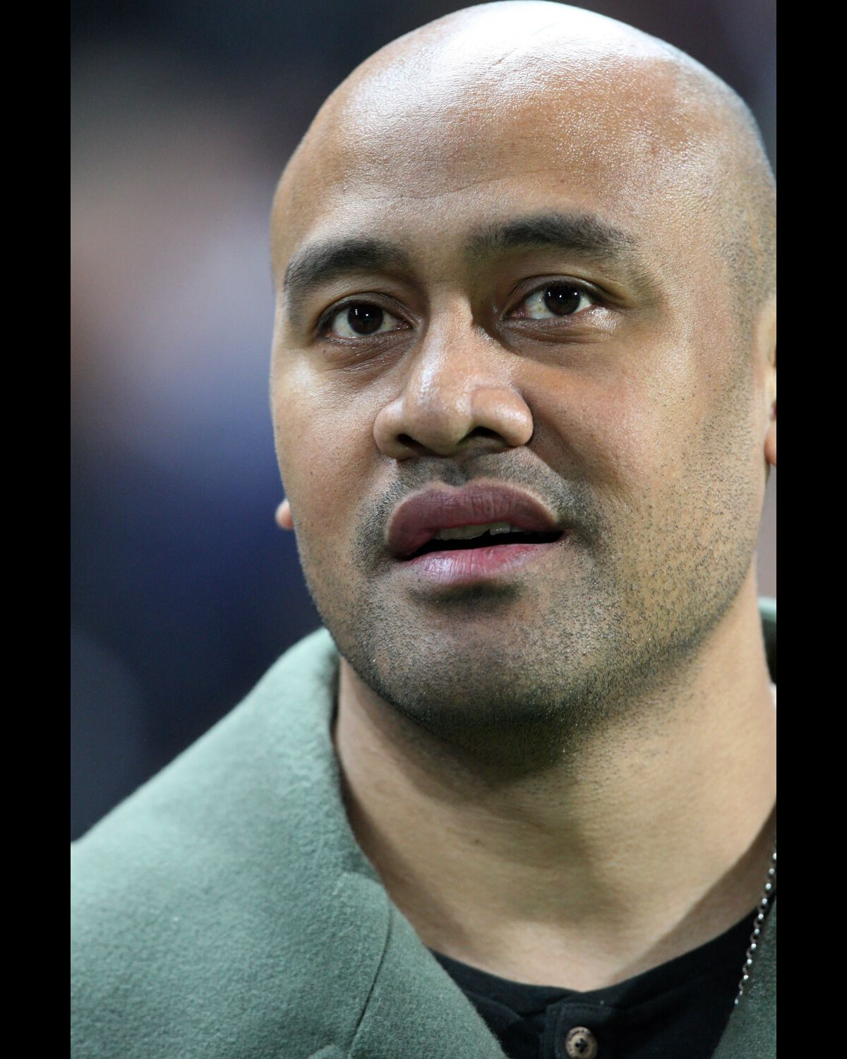 Photo Jonah Lomu au Stade Vélodrome à Marseille, le 28 novembre 2009