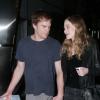 EXCLU : Michael C. Hall et sa compagne Morgan Macgregor dans les rues de Los Angeles, le 30 octobre 2012.