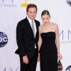Michael C. Hall et sa chérie Morgan Macgregor officialisent leur relation lors de la cérémonie des Emmy Awards, le 23 septembre à Los Angeles.