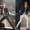 Mick Jagger (Rolling Stones) et Harry Styles (One Direction), une ressemblance frappante.