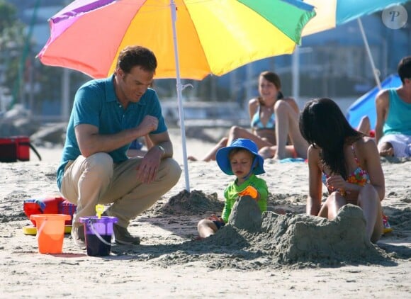 Michael C. Hall sur le tournage de Dexter à Long Beach le 20 août 2012.
