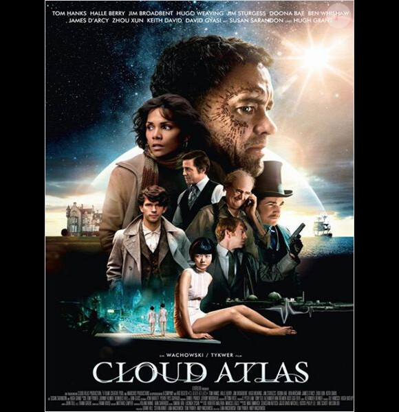 Affiche du film Cloud Atlas en salles le 23 mars 2013.