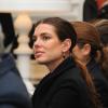 Charlotte Casiraghi lors de la conférence de presse du 4e Gucci Masters de Paris (30 novembre - 2 décembre 2012) dans les Salons France Amériques de l'Hôtel particulier du comte Le Marois, le 7 novembre 2012 à Paris.