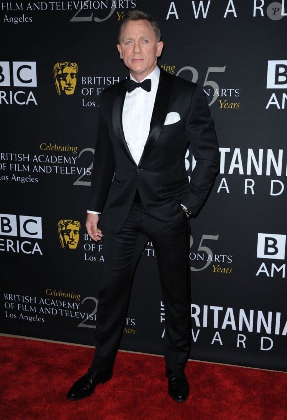 Daniel Craig lors des BAFTA 2012 Britannia Awards le 7 novembre 2012 à Los Angeles