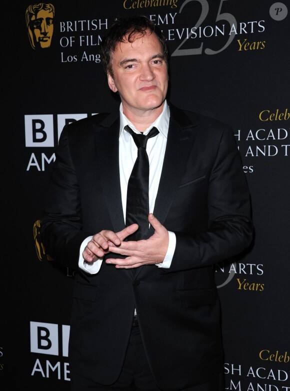 Quentin Tarantino lors des BAFTA 2012 Britannia Awards le 7 novembre 2012 à Los Angeles